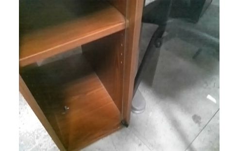 BUREAU INFORMATIQUE BOIS 2P (SANS CLEF)