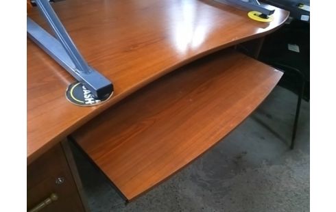 BUREAU INFORMATIQUE BOIS 2P (SANS CLEF)