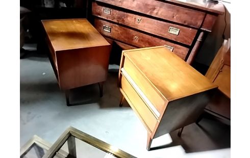 PAIRE DE CHEVETS SCANDINAVE VINTAGE