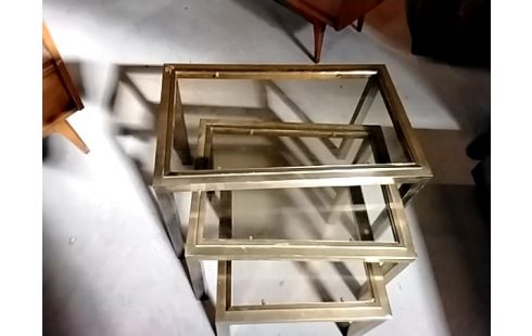 TABLE BASSE GIGOGNES LAITON VINTAGE