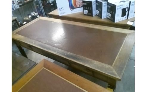 BUREAU GM NOYER 2 TIROIRS EN L'ETAT