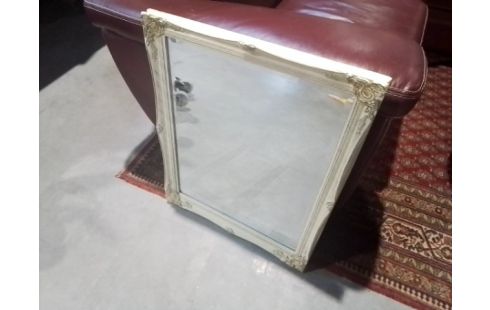 MIROIR MM CADRE BLANC