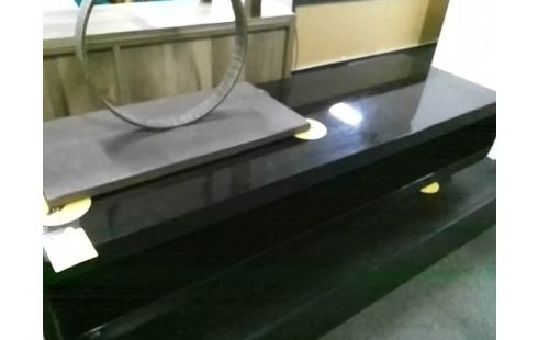 MEUBLE TV NOIR MODERNE