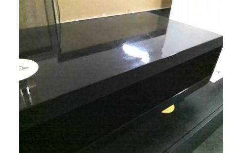 MEUBLE TV NOIR MODERNE