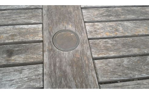 TUINTAFEL ELITE TEAK DEMONTEERBAAR