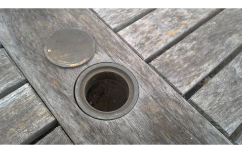 TUINTAFEL ELITE TEAK DEMONTEERBAAR