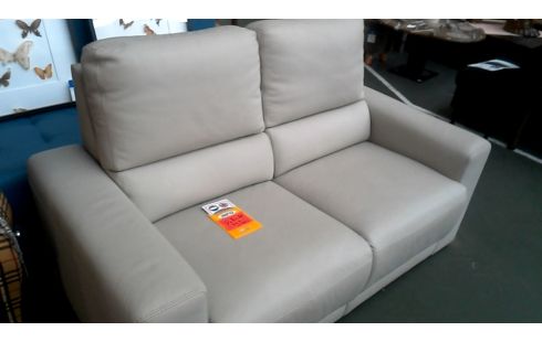 ZETEL 2 ZIT GRIJS LEDER