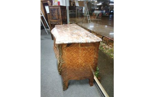 COMMODE TOMBEAU BOIS DE ROSE