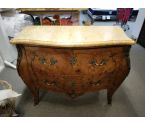 COMMODE STYLE LOUIS XV BOIS DE ROSE