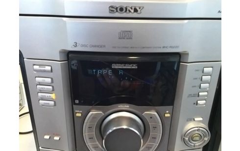 CHAINE HIFI SONY 3CDS AVEC ENCEINTES (LECTEUR K7 B HS)