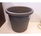 JARDINIERE PLASTIQUE MARRON D35