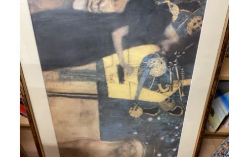 TABLEAU EFFET BOIS MUSICIEN