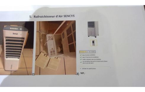 RAFRAICHISSEUR D'AIR SENCYS