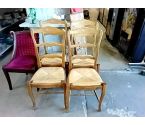 LOT DE 4 CHAISES