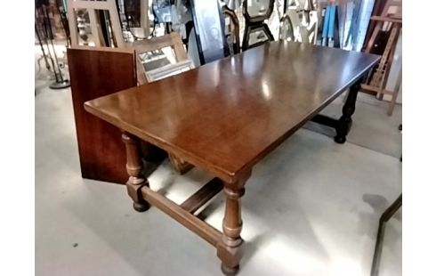 TABLE STYLE FERME + 2 ALLONGES