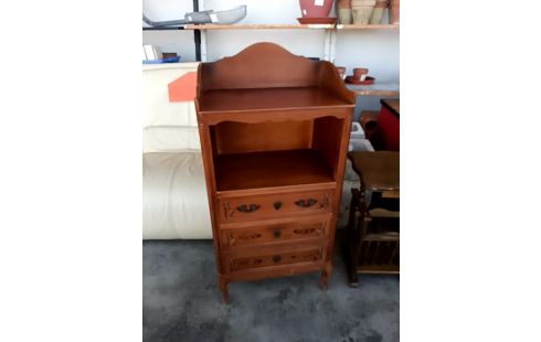 MEUBLE D'APPOINT 3 TIROIRS 1 NICHE
