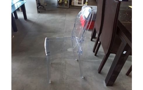 CHAISE MEDAILLON PLEXIGLASS
