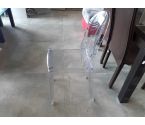 CHAISE MEDAILLON PLEXIGLASS