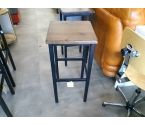 TABOURET DE BAR  EMPIETEMENT METAL