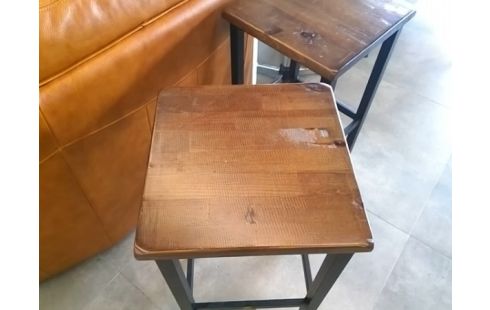 TABOURET DE BAR  EMPIETEMENT METAL