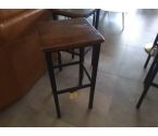 TABOURET DE BAR  EMPIETEMENT METAL