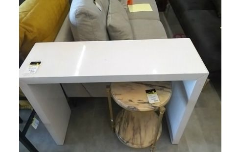 CONSOLE laque blanche CONSOLE LAQUE BLANCHE