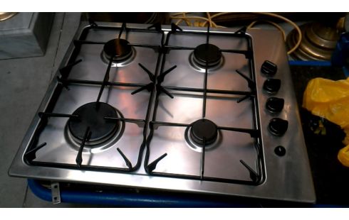 PLAQUE GAZ ENCASTRABLE INOX