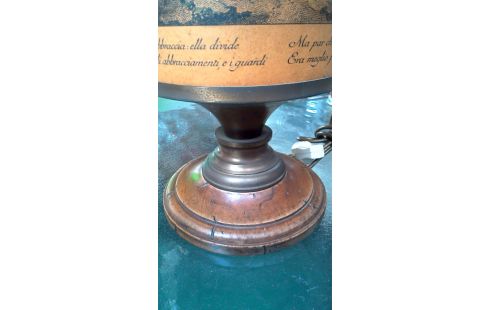 LAMPADAIRE, , BOIS LAITON