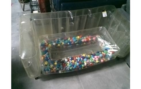 BANQUETTE TRANSPARENT AVEC BALLES YOMI