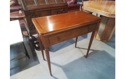 TABLE DE JEU FEUTRE VERT 1T MERISIER