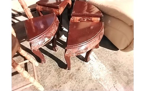 PORTE PLANTE 1/4 DE ROND ST ASIATIQUE