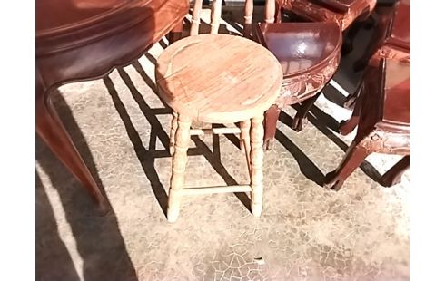 PORTE PLANTE BOIS BAS