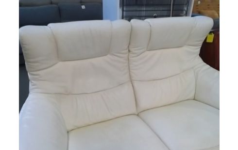 CANAPE CUIR 2P RELAX MANUEL HIMOLLA