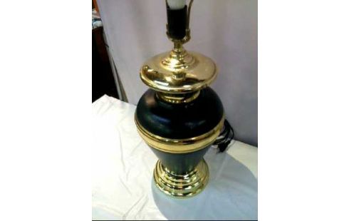 TISCHLAMPE OHNE SCHIRM GOLDF. GRÜN