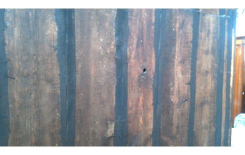 KLEIDERSCHRANK 1 ANTIK XVIII. MASSIV EICHE 2 TÜREN