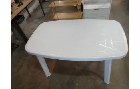 TABLE EXT BLANCHE