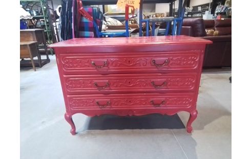 COMMODE 3T ROUGE