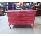 COMMODE 3T ROUGE