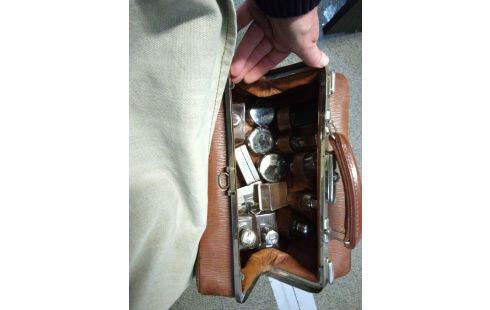 SACOCHE MEDECIN FIOLES