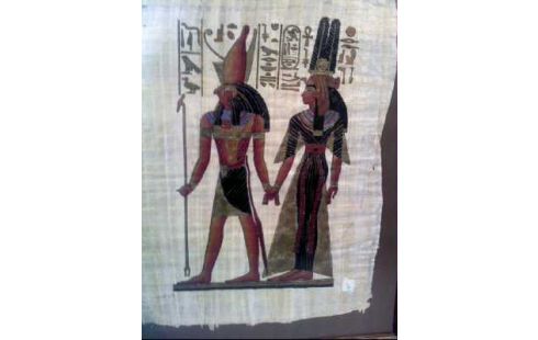 BILD I.R. ÄGYPTISCH 2-PERSONEN MIT MASKE