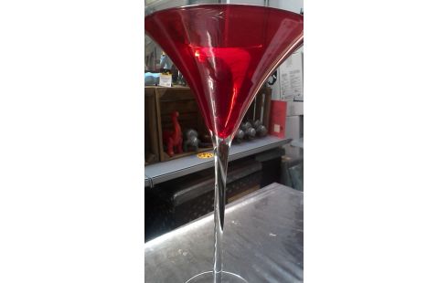 CALICE ROUGE GLACE