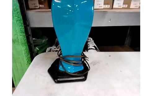 LAMPE DE SALON CERAMIQUE BLEUE