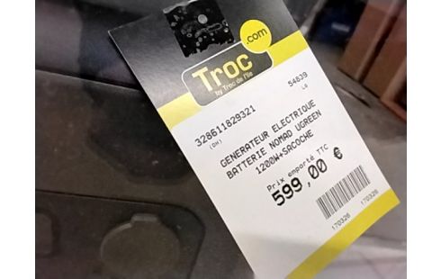 GENERATEUR ELECTRIQUE BATTERIE NOMAD UGREEN 1200W+SACOCHE