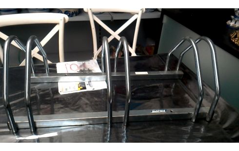 BEQUILLE, , ETAGERE MOTTEZ FER