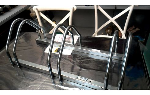 BEQUILLE, , ETAGERE MOTTEZ FER