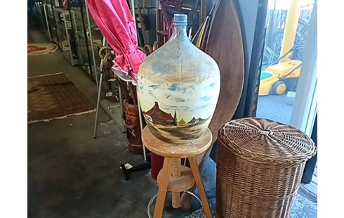 FLES DAME JEANNE BESCHILDERD