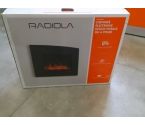 CHEMINEE ELECTRIQUE + TELEC RADIOLA  EN CARTON
