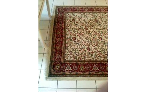 TEPPICH ORIENTALISCH ROT/GRÜN/WEISS FLORAL