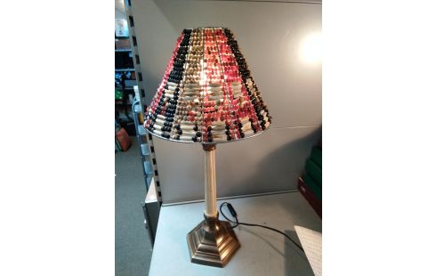 LAMPE DE SALON PERLES