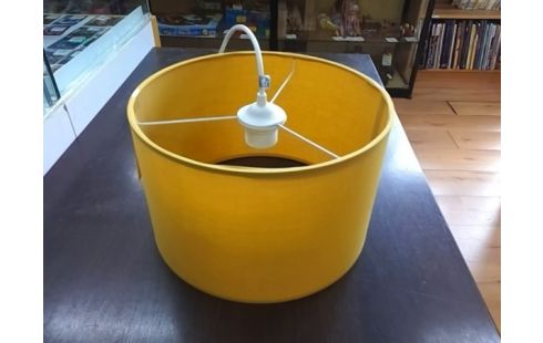 SUSPENSION TISSU JAUNE